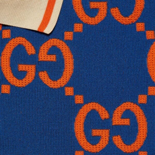 GG cotton jacquard polo T-shirt - Lux Studios