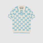 GG knit cotton piquet polo - Lux Studios