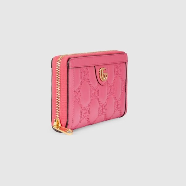GG MATELASSÉ ZIP-AROUND WALLET - Lux Studios