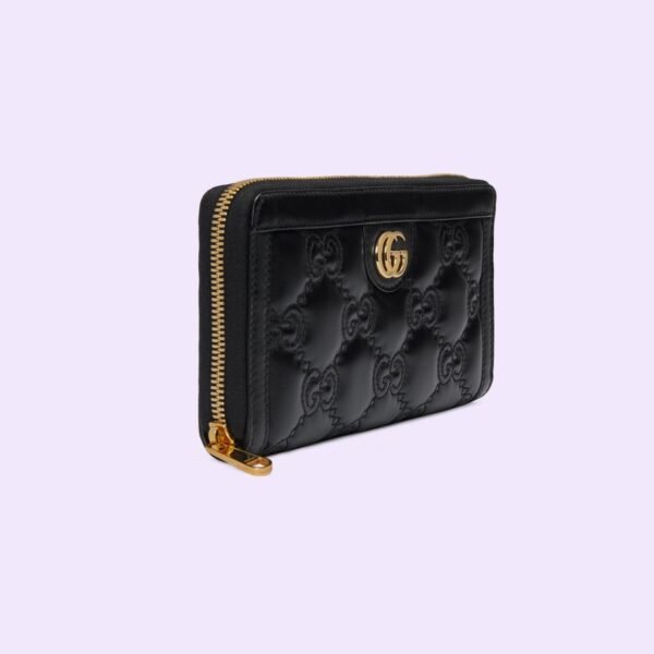 GG MATELASSÉ ZIP-AROUND WALLET - Lux Studios