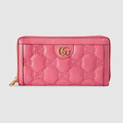 GG MATELASSÉ ZIP-AROUND WALLET - Lux Studios