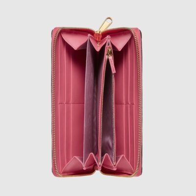 GG MATELASSÉ ZIP-AROUND WALLET - Lux Studios