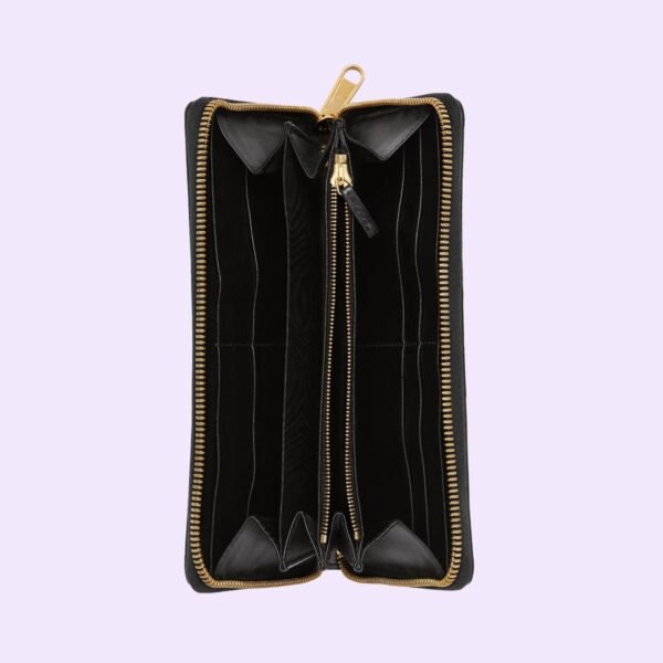 GG MATELASSÉ ZIP-AROUND WALLET - Lux Studios