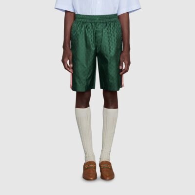 GG nylon jacquard swim shorts - Lux Studios
