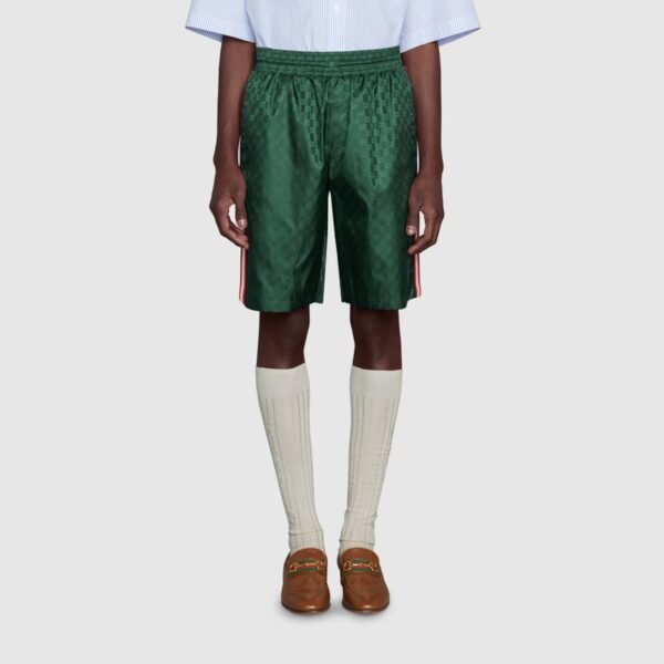 GG nylon jacquard swim shorts - Lux Studios