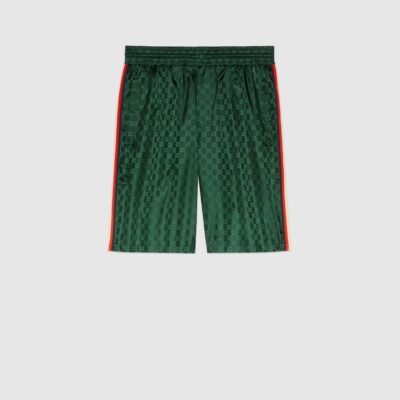 GG nylon jacquard swim shorts - Lux Studios