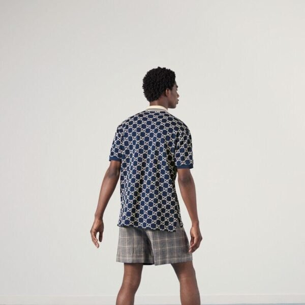 Gg Stretch Cotton Polo - Lux Studios