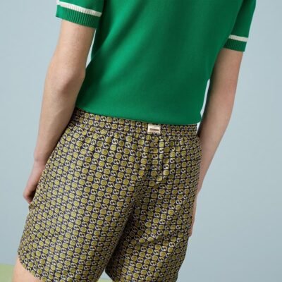 Interlocking G print nylon swim shorts - Lux Studios
