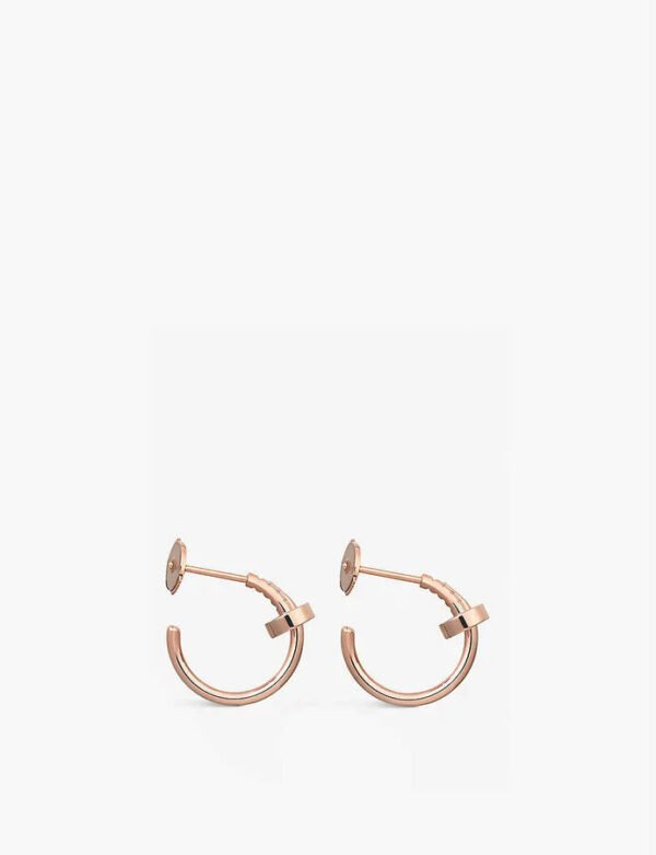 JUSTE EARRINGS ROSE GOLD