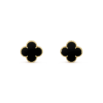 Magic Alhambra Earrings Black - Lux Studios