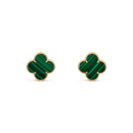 Magic Alhambra Earrings Green - Lux Studios