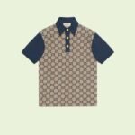 Maxi GG silk cotton polo - Lux Studios