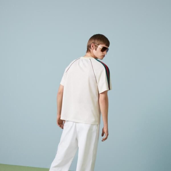 Mesh fabric T-shirt - Lux Studios