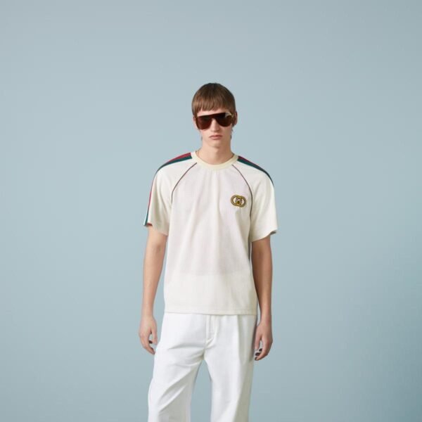 Mesh fabric T-shirt - Lux Studios