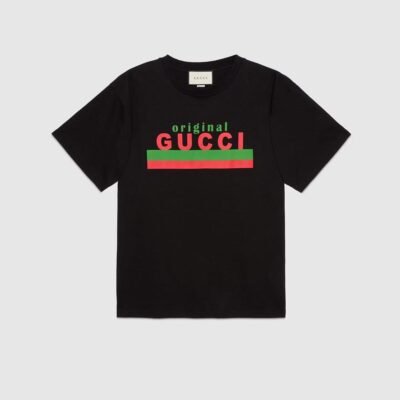 Original Gucci' print oversize T-shirt - Lux Studios