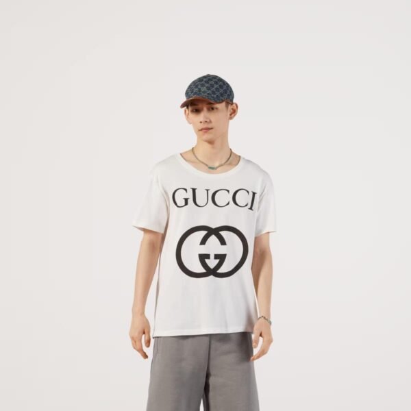 Oversize T-shirt with Interlocking - Lux Studios