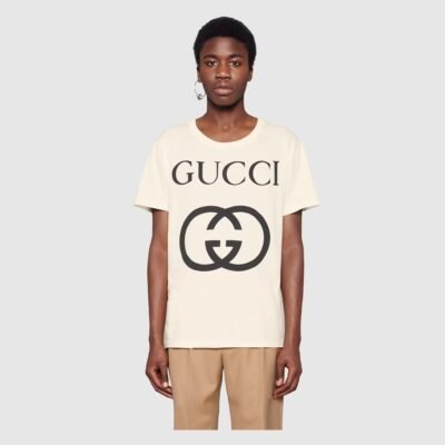 Oversize T-shirt with Interlocking - Lux Studios