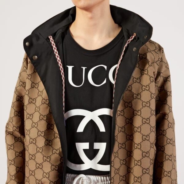Oversize T-shirt with Interlocking G - Lux Studios