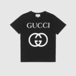 Oversize T-shirt with Interlocking G - Lux Studios