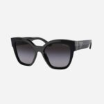 Prada black cat eye with brand logo sunglasses - Lux Studios
