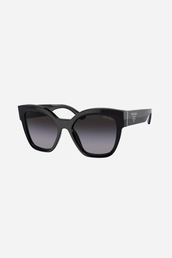 Prada black cat eye with brand logo sunglasses - Lux Studios