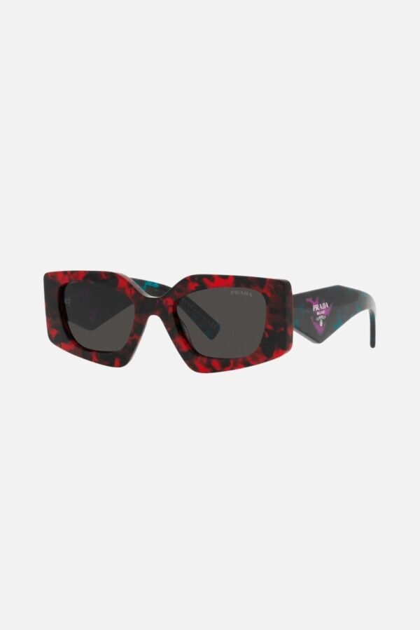 Prada colored havana geometrical sunglasses - Lux Studios