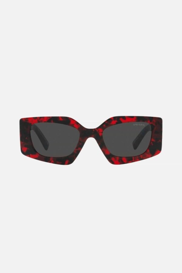 Prada colored havana geometrical sunglasses - Lux Studios