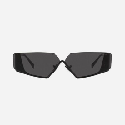 Prada flat top black sunglasses man Catwalk - Lux Studios