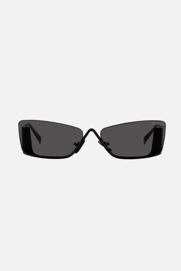 Prada flat top black sunglasses women Catwalk - Lux Studios