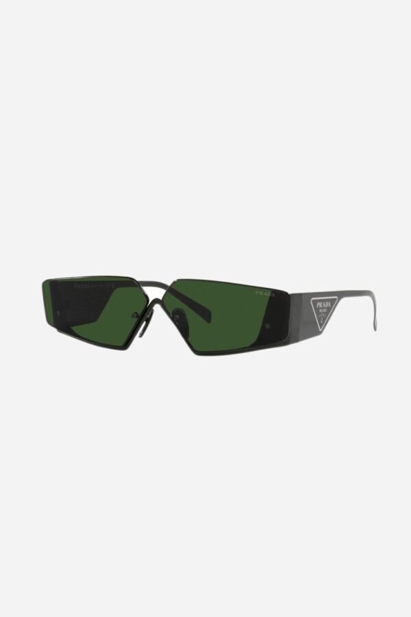 Prada flat top green sunglasses man Catwalk - Lux Studios