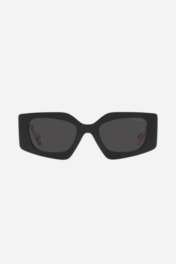 Prada geometrical black sunglasses - Lux Studios