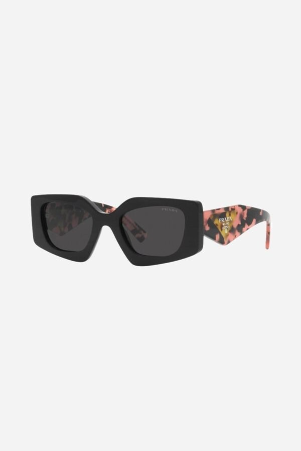Prada geometrical black sunglasses - Lux Studios