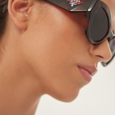 Prada havana and purple sunglasses - Lux Studios