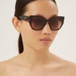 Prada havana butterfly shape sunglasses Catwalk - Lux Studios