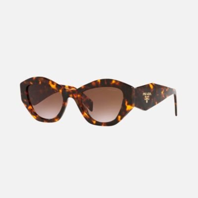 Prada oval sunglasses featuring iconic logo - Lux Studios