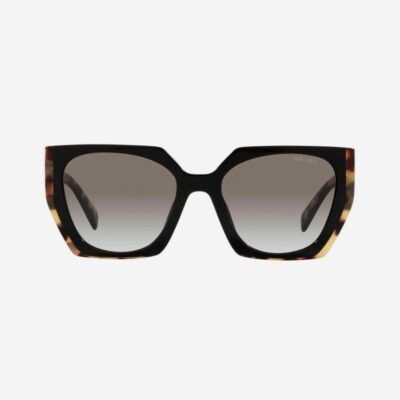Prada oversized cat eye black and havana sunglasses - Lux Studios