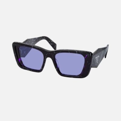 Prada PR 08YS cat-eye marble black sunglasses - Lux Studios