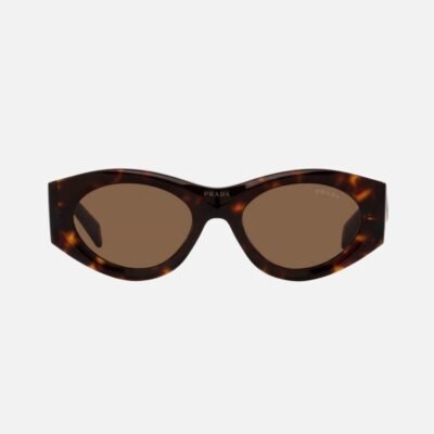 Prada PR20ZS havana bold oval sunglasses - Lux Studios