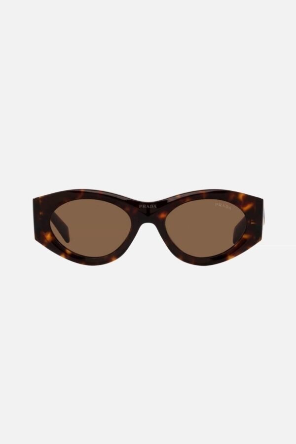 Prada PR20ZS havana bold oval sunglasses - Lux Studios