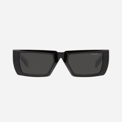 Prada runway squared black sunglasses - Lux Studios