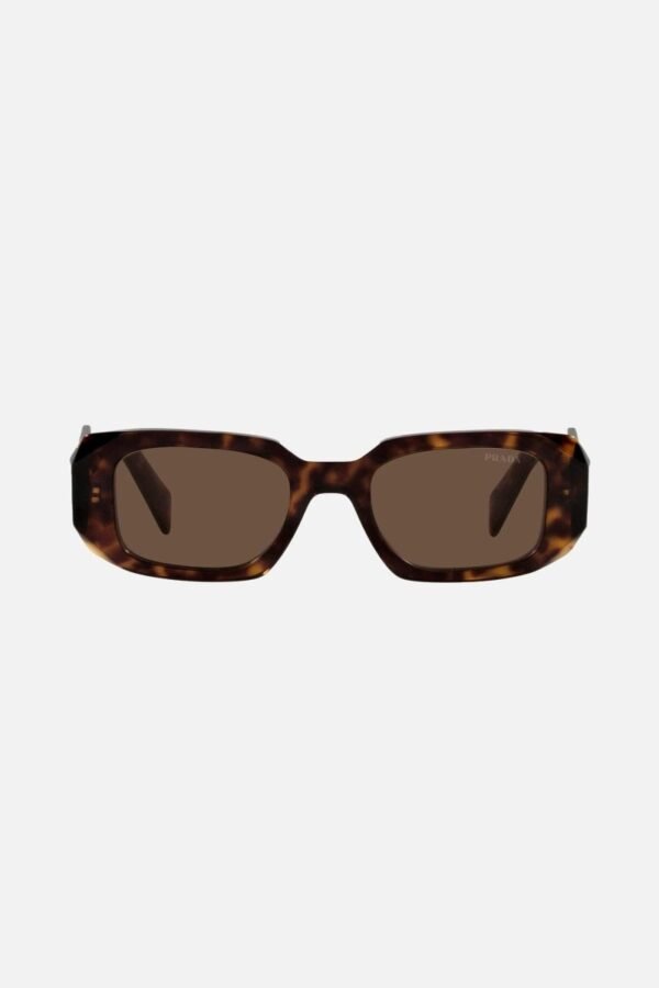Prada symbol havana oval sunglasses - Lux Studios