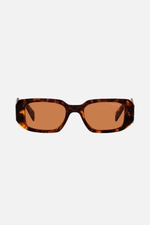 Prada symbol honey oval sunglasses - Lux Studios