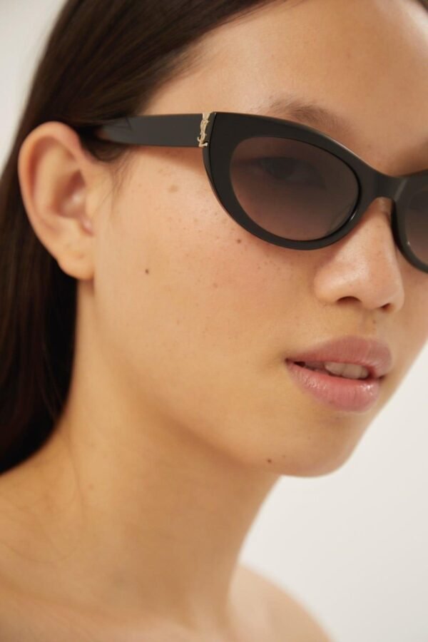 Saint Laurent almond black sunglasses - Lux Studios