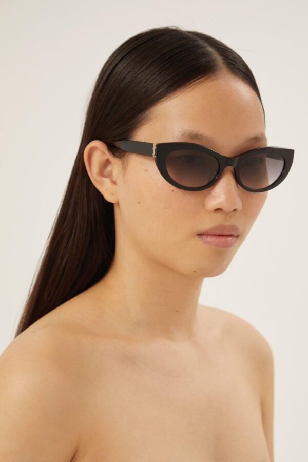 Saint Laurent almond black sunglasses - Lux Studios