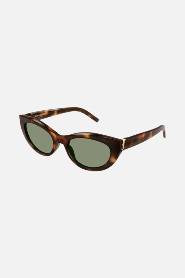 Saint Laurent almond havana sunglasses - Lux Studios