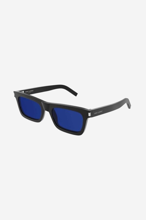 Saint Laurent angular black and blue UNISEX sunglasses - Lux Studios