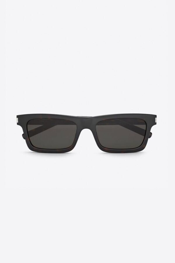 Saint Laurent angular havana grey UNISEX sunglasses - Lux Studios