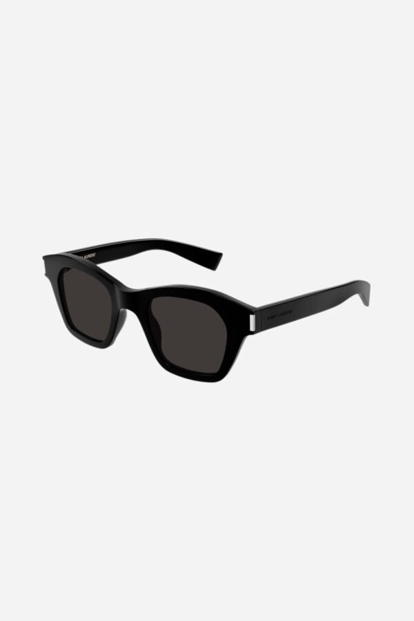 Saint Laurent bold cat-eye black sunglasses - Lux Studios