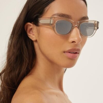 Saint Laurent bold oval crystal sunglasses - Lux Studios