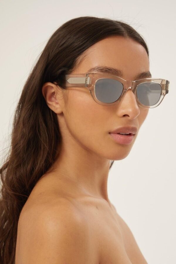 Saint Laurent bold oval crystal sunglasses - Lux Studios